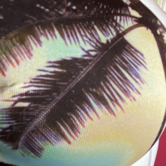 H&M Palms @ Sunset Bikini Size 6 Top & Size 8 Bottoms - Picture 2 of 10